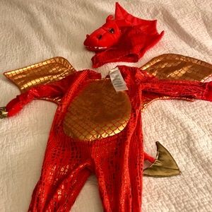 Pottery Barn Kids Red Dragon Costume